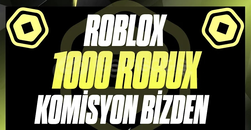 (1429) 1000 Robux - Komisyon Bizden