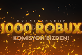 ⭐️[1429] 1000 ROBUX | KOMİSYON BİZDEN!⭐️