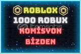 (1429) 1000 robux KOMİSYON BİZDEN