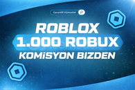 ⭐[1429] 1000 ROBUX KOMİSYON BİZDEN ⭐