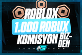 ✨(1429) 1000 Robux - KOMİSYON BİZDEN✨