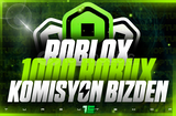 ⭐(1429) 1000 ROBUX KOMİSYON BİZDEN⭐