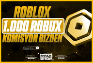 ⭐ (1429) 1000 Robux Komisyon Bizden