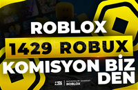 ⭐ [1429] 1000 Robux KOMİSYON BİZDEN⭐