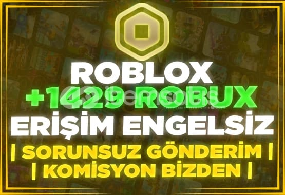 ⭐(1429) 1000 Robux + KOMİSYON BİZDEN ⭐ ⭐(1429) 1000 Robux + KOMİSYON BİZDEN ⭐