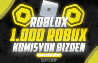 ✨ (1429) 1000 Robux - KOMİSYON BİZDEN ✨