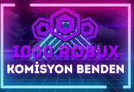 ⭐(1429) 1000 Robux + KOMİSYON BİZDEN ⭐