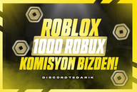 ⭐[1429] 1000 Robux✅ Komisyon BİZDEN! ✅