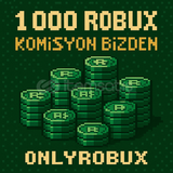 ⭐(1429) 1000 Robux - KOMİSYON BİZDEN⭐
