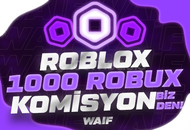 ⭐[KOMİSYONLU] Roblox 1000 (1429) Robux