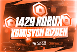 ⚡[1429] 1000 Robux - Komisyon Bizden |ENGELSİZ⚡