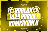 ⚡[1429] 1000 Robux - Komisyon Bizden |ENGELSİZ⚡