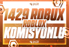 ⚡[1429] 1000 Robux - Komisyon Bizden | ENGELSZ⚡
