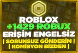 ⭐[1429] 1000 ROBUX KOMİSYON ÖDENİR ⭐