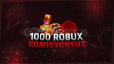 ⭐️(1429) 1000 ROBUX |✅KOMİSYON ÖDENİYOR