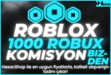 ⭐️(1429) 1000 ROBUX |✅KOMİSYON ÖDENİYOR