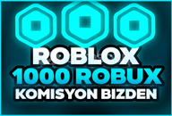 ⭐(1429) 1000 Robux -> KOMİSYON ÖDENİYOR
