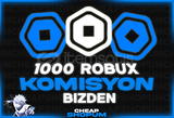 ⭐️(1429) 1000 Robux ✅ KOMİSYON ÖDENİYOR