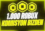 ⭐️(1429) 1000 ROBUX |✅KOMİSYON ÖDENİYOR