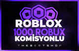 ⭐(1429) 1000 Robux - KOMİSYON ÖDENİYOR⭐