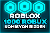 ⭐(1429) 1000 Robux -> KOMİSYON ÖDENİYOR