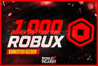 ✅ [1429] 1000 Robux | Komisyon ödeniyor