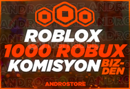 ⭐(1429) 1000 Robux - KOMİSYON ÖDENİYOR⭐