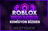 ⭐(1429) 1000 Robux - KOMİSYON ÖDENİYOR⭐en ucuzu