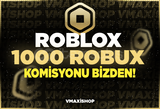 ⭐️(1429) 1000 ROBUX KOMİSYONU BİZDEN