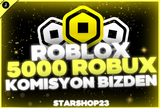 (7143)✨5000 ROBUX KOMİSYON BİZDEN✨