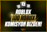 ✨[143] 100 ROBUX KOMİSYON BİZDEN ⭐