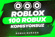 ⭐(143) 100 Robux Komisyon Bizden!⭐