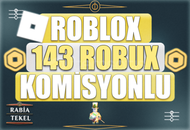 ⭐ [143] 100 Robux KOMİSYON BİZDEN
