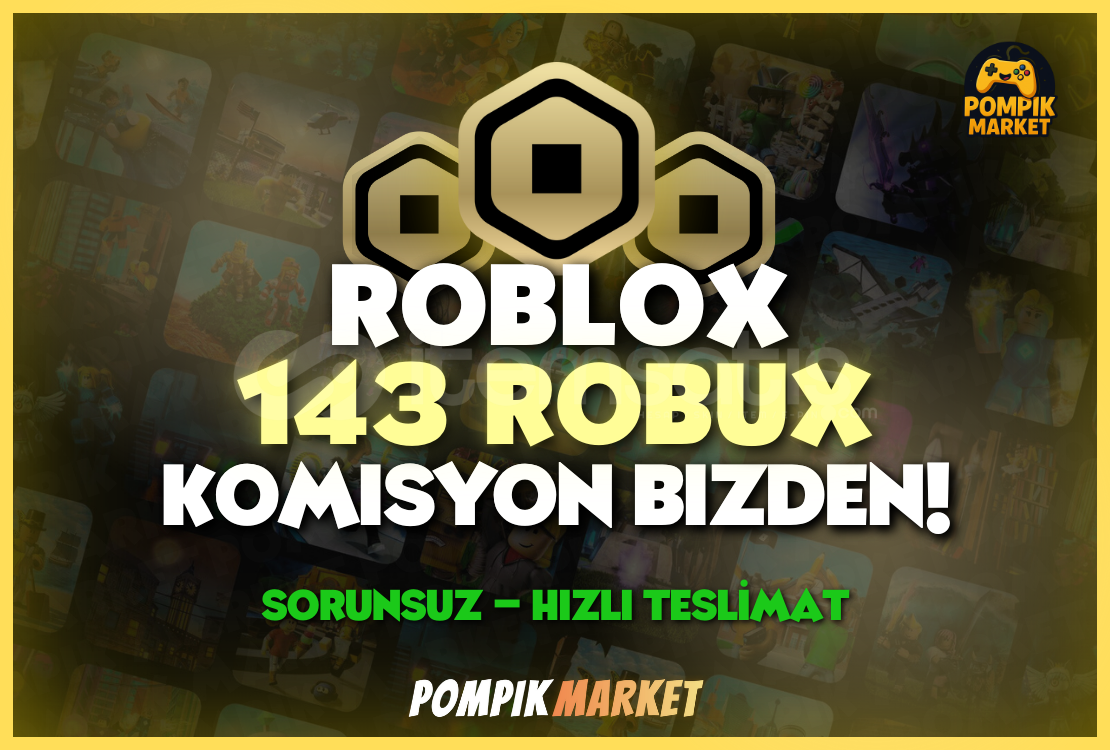 ⭐(143) 100 ROBUX KOMİSYON BİZDEN⭐ ⭐(143) 100 ROBUX KOMİSYON BİZDEN⭐