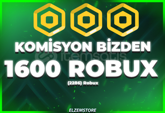 ⭐(2286) 1600 ROBUX KOMİSYON BİZDEN ⭐(2286) 1600 ROBUX KOMİSYON BİZDEN