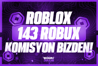 ⭐ [143] 100 Robux KOMİSYON BİZDEN