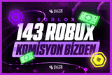 ⚡[143] 100 Robux - Komisyon Bizden | ENGELSİZ⚡