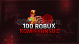 ⭐️(143) 100 ROBUX |✅KOMİSYON ÖDENİYOR