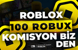 ⭐(143) 100 Robux - KOMİSYON ÖDENİYOR⭐