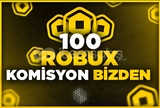 ⭐️(143) 100 ROBUX ✅ KOMISYON ÖDENİYOR