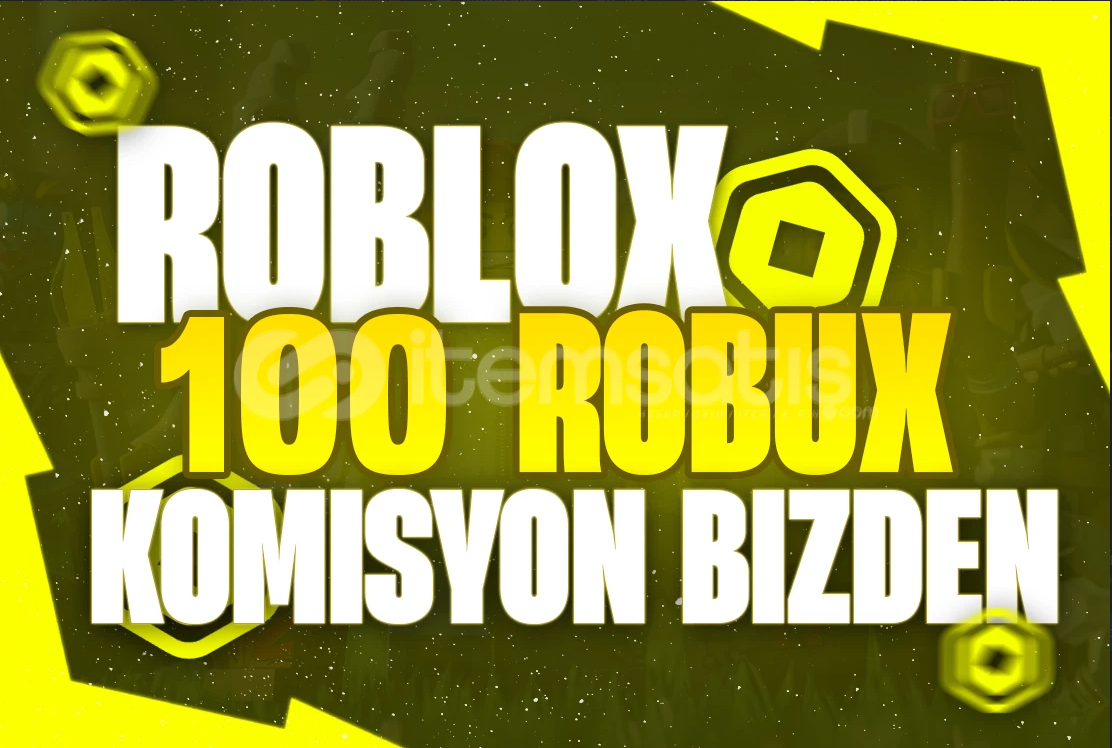 (143) ROBLOX 100 ROBUX KOMİSYON BİZDEN✨ (143) ROBLOX 100 ROBUX KOMİSYON BİZDEN✨
