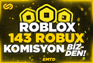 ⭐ [143] 100 Robux ⭐ + KOMİSYON BİZDEN⚡