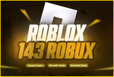 ⭐143 Robux | Hesabınıza⭐