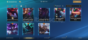 143 SEVİYE 157 KOSTÜM DOLU HESAP