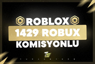 ⚡[1429] 1000 Robux - Komisyon Bizden ENGELSİZ⚡