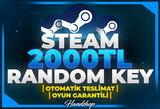 ⭐️[2000 TL] STEAM RANDOM KEY⭐️