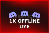 1000 Discord Offline Üye | Anlık