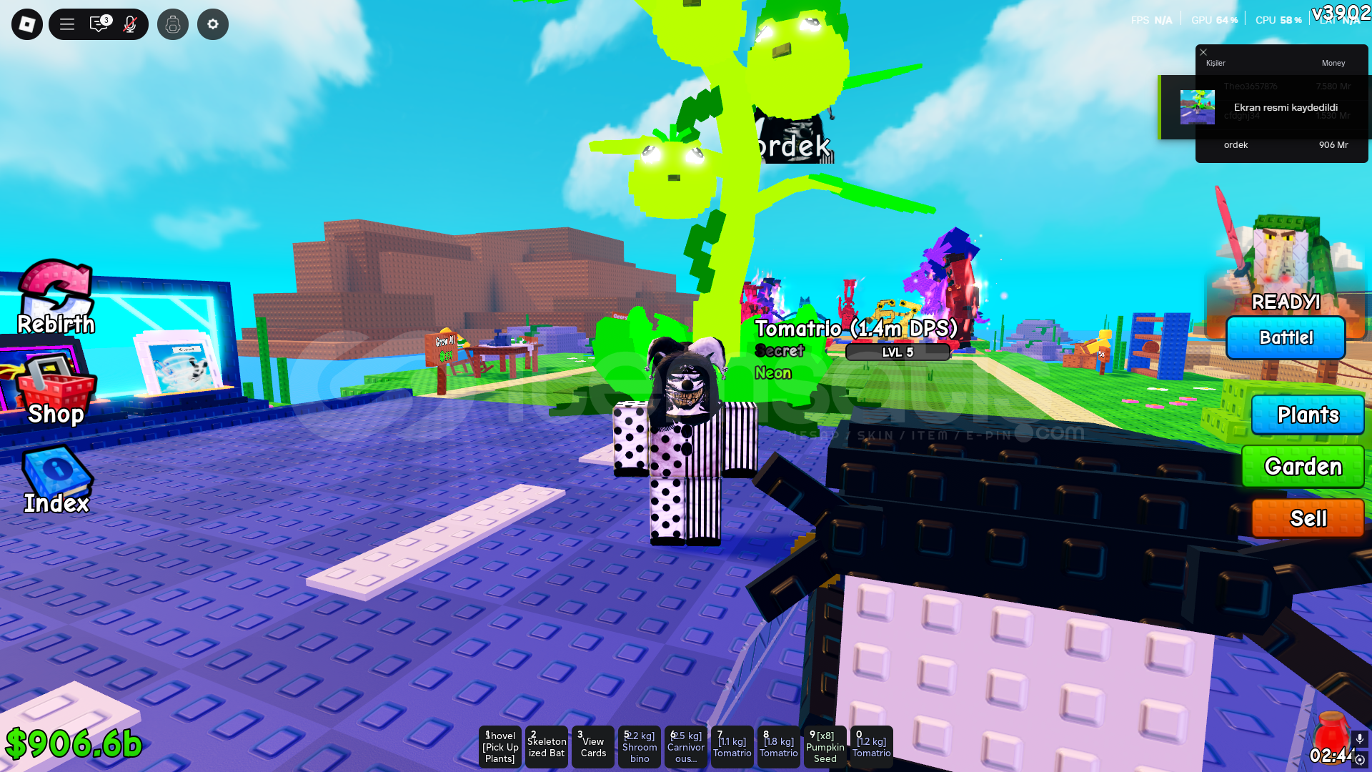 1.4m Hasar Neon Tomatrio(Domates) 1.4m Hasar Neon Tomatrio(Domates)