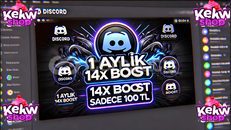 ✨14x 1 AYLIK (ÇOK UYGNA BOOST)BOTSUZ GARANTİLİ✨
