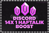 [ANLIK] Discord 14x 1 Haftalık Boost